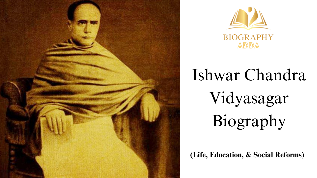 Ishwar Chandra Vidyasagar Biography in English