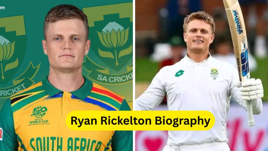 Ryan Rickelton Biography