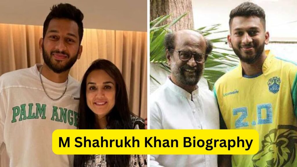 M Shahrukh Khan Biography