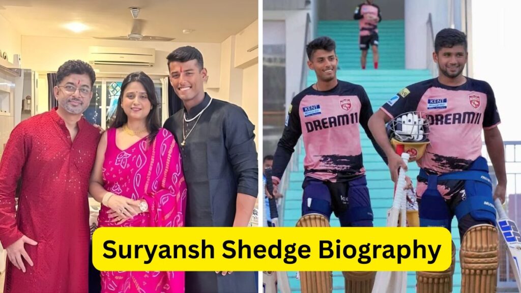 Suryansh Shedge Biography