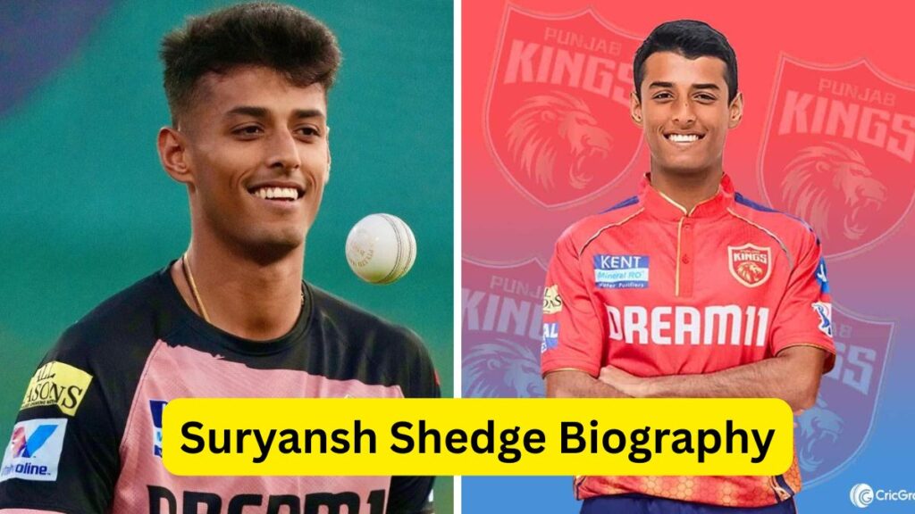 Suryansh Shedge Biography
