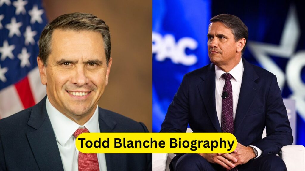 Todd Blanche Biography