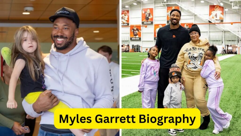 Myles Garrett Family