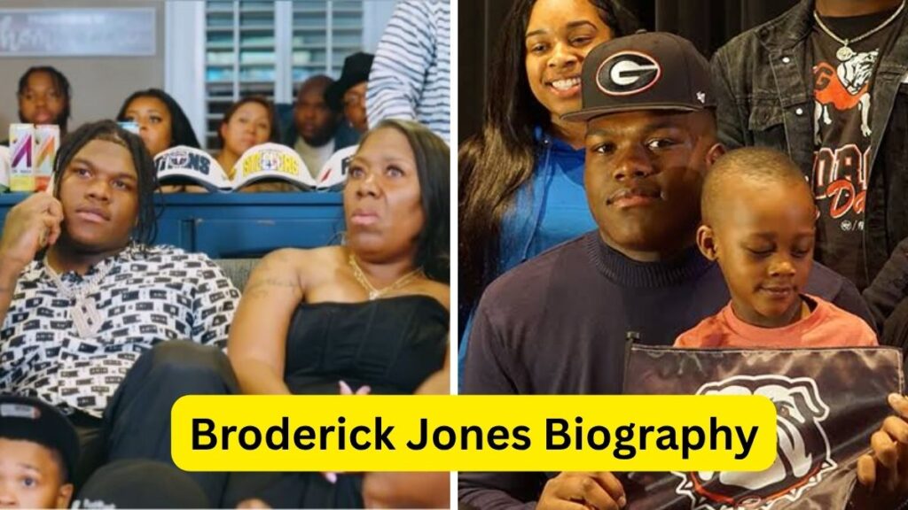 Broderick Jones Biography