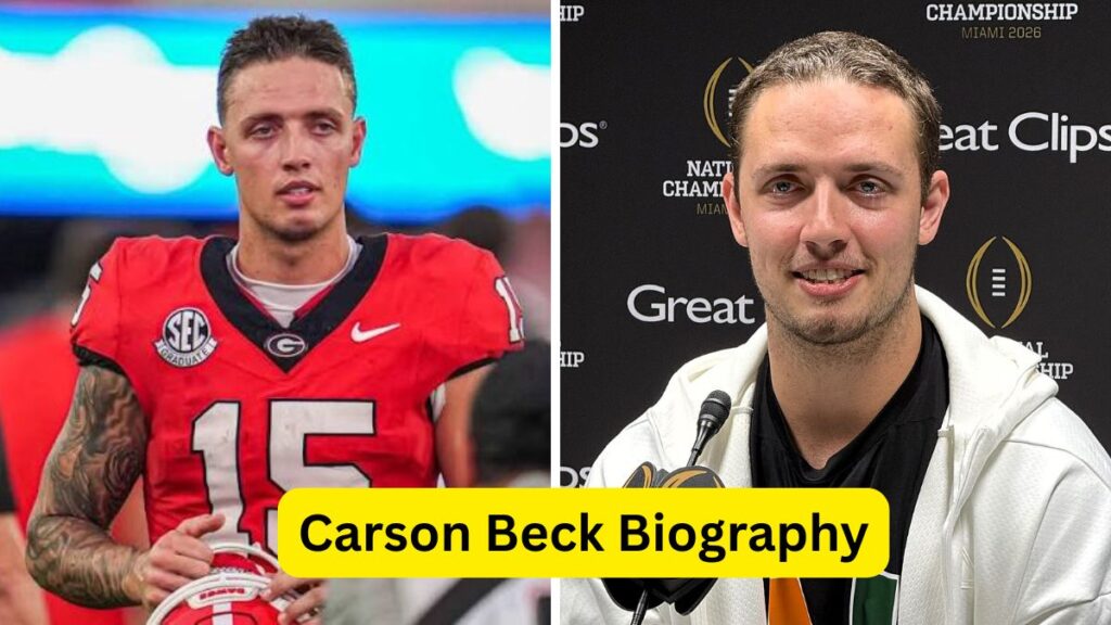 Carson Beck Biography - Age, Stats, Career & Net Worth 3 Carson Beck Biography