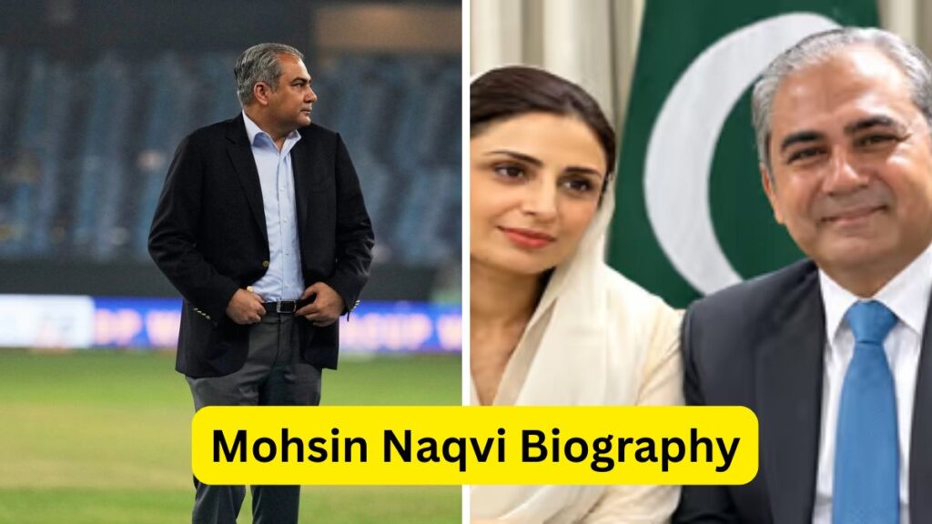 Mohsin Naqvi Biography Mohsin Naqvi Biography